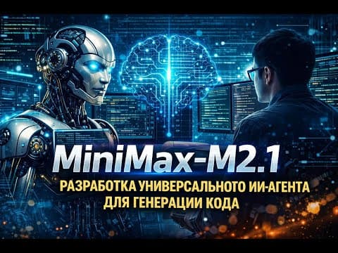 MiniMax-M2.1: Разработка универсального ИИ-агента для генерации кода #ai #ml