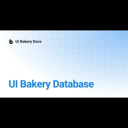UI Bakery