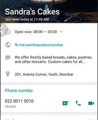 Самый короткий способ получения зеленой галочки в WhatsApp Business